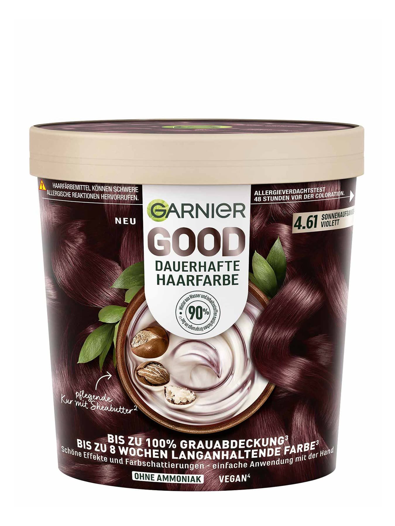 Produktabbildung Garnier GOOD Dauerhafte Haarfarbe 4.61 Sonnenaufgang Violett
