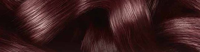 Nauaufnahme dunkler Haare