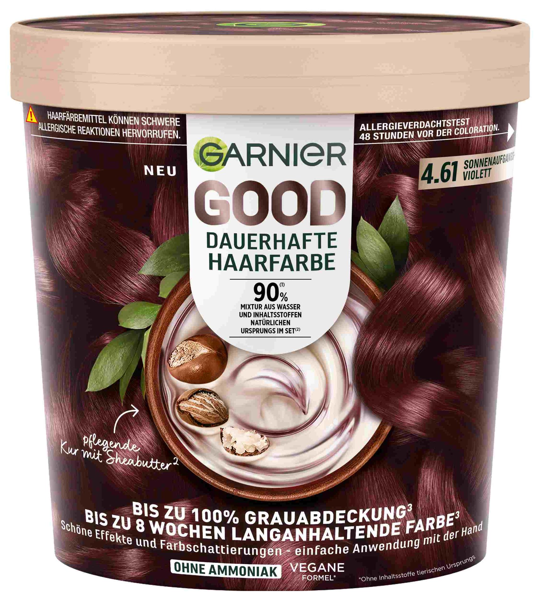 Produktabbildung Garnier GOOD Dauerhafte Haarfarbe 4.61 Sonnenaufgang Violett