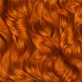 Haarsträhne 7.43 Kurkuma Kupfer