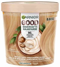 Produktverpackung GOOD Dauerhafte Haarfarbe 8.0 Honig Blond