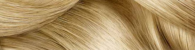 Nahaufnahme heller Haare