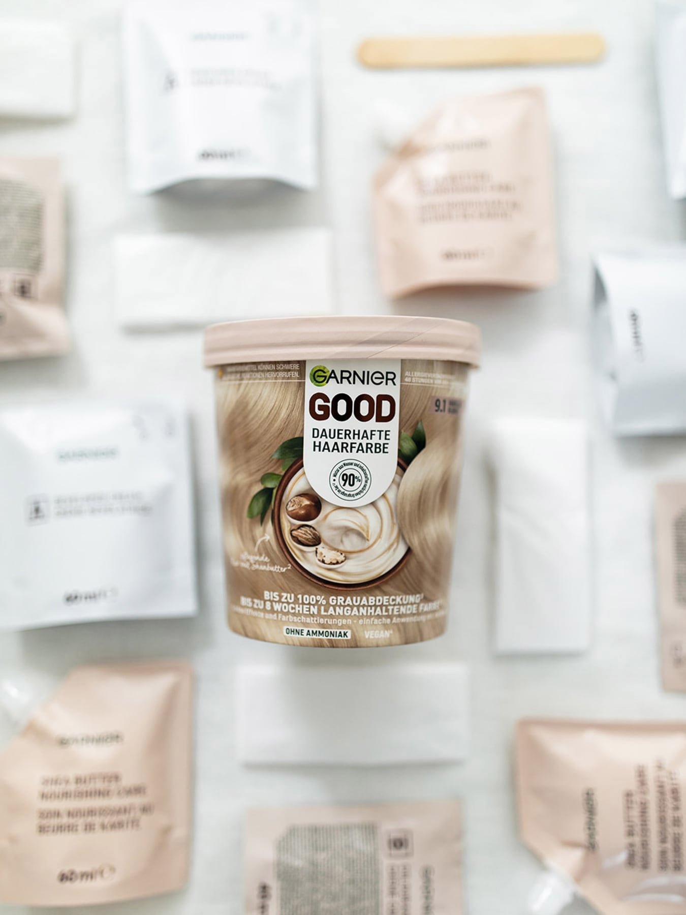 GOOD Dauerhafte Haarfarbe Verpackungsinhalt 