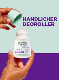 Produktabbildung Mineral Deo 6 in 1 mit 48h Schutz als handlicher Deoroller