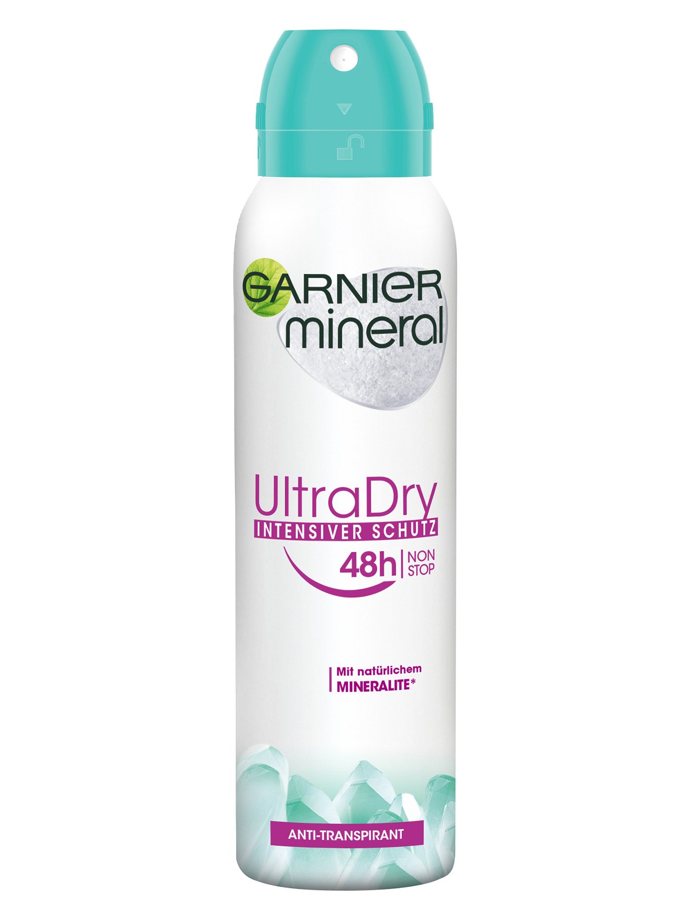 Mineral UltraDry Spray mit einem starken TrockenEffekt und