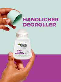 Produktabbildung Garnier Mineral Ultra Dry als handlicher Deoroller