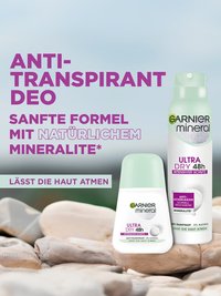 Sanfte Formel der Anti-Transparent Deos