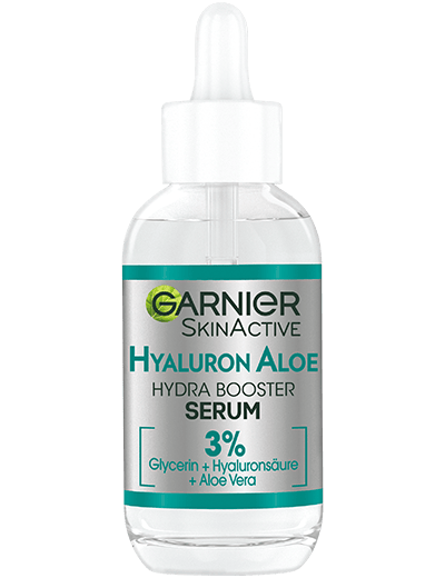 SkinActive Hyaluron Aloe Hydra Booster Serum Verpackung Packshot
