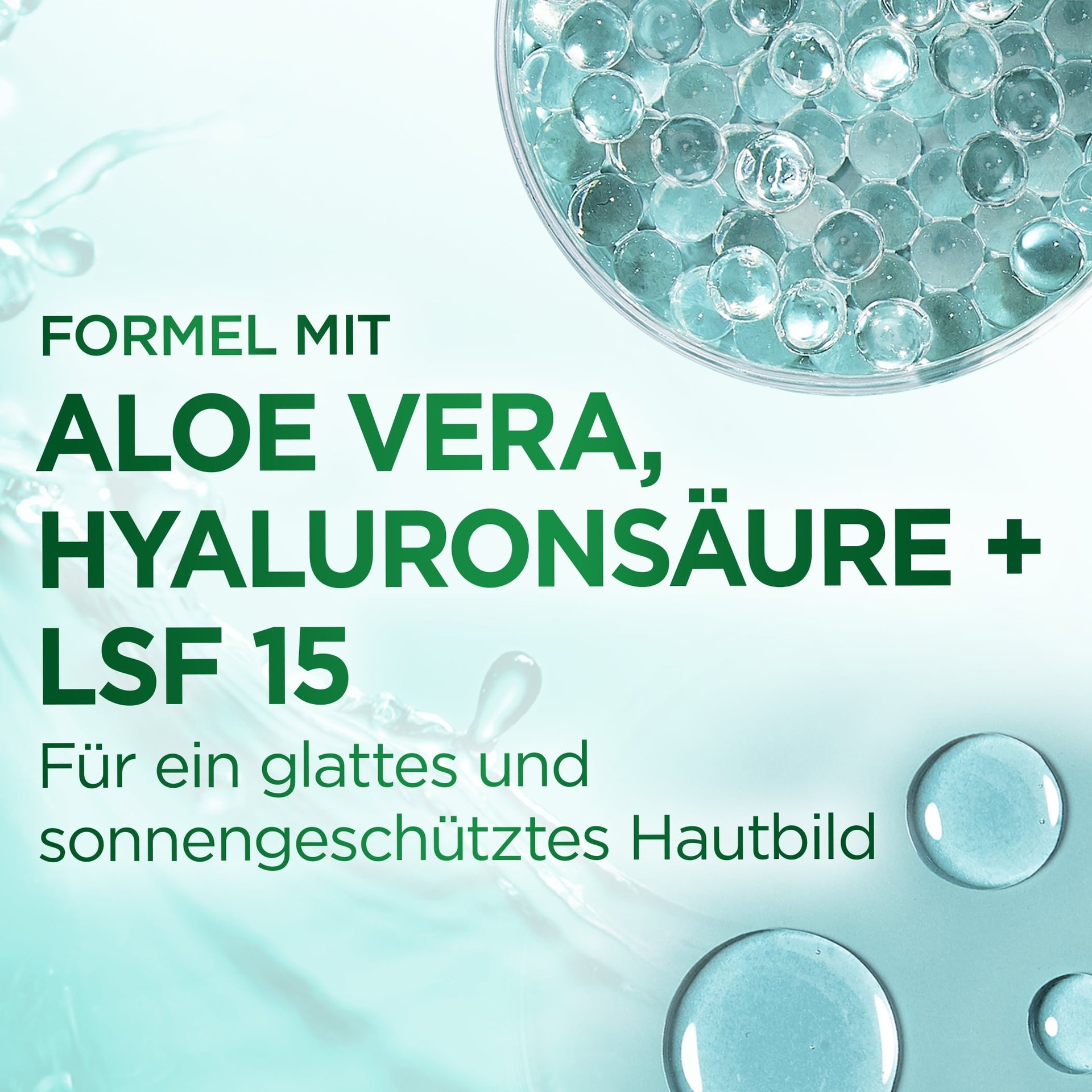 Aloe Vera Hyaluronsaeure LSF15 Formel