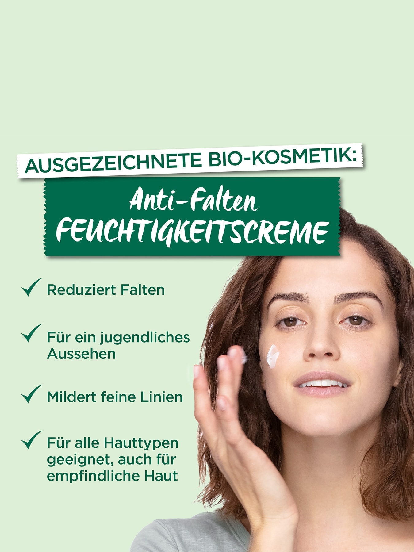 Vorteile der Anti-Falten Feuchtigkeitscreme