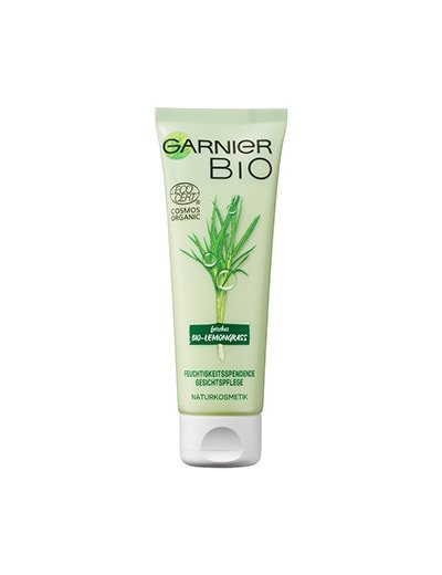 Bio-Lemongrass-Feuchtigkeitsspendende-Gesichtspflege-Bio-50ml-Vorderseite-Garnier-Deutschland-kl