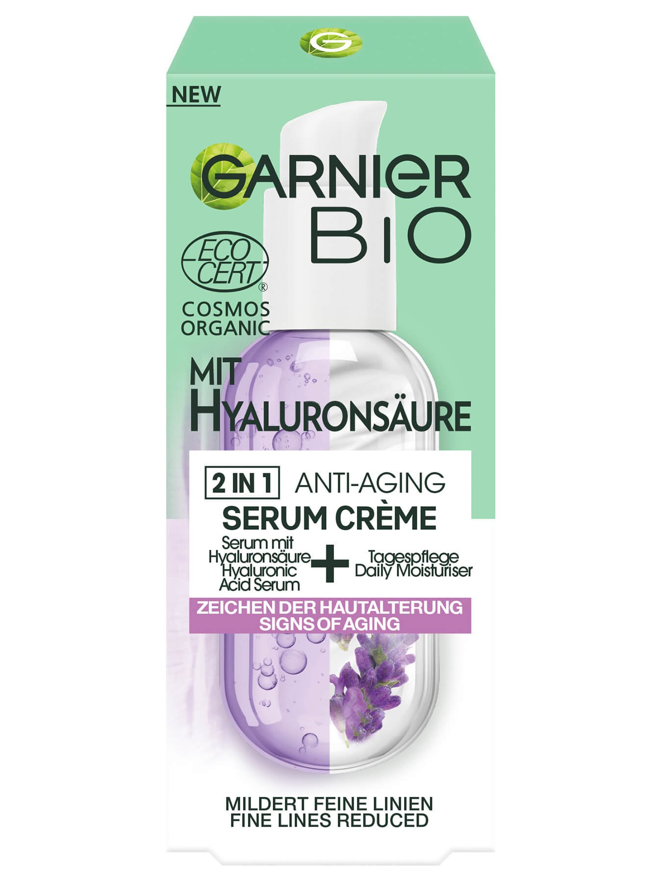 Bio Lavendel Anti-Aging Serum Crème Produktbild