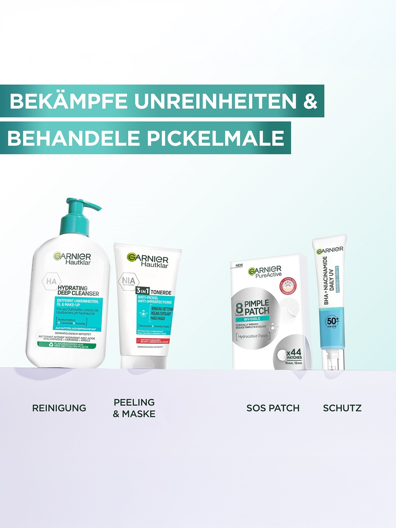 Garnier Hautklar Reihe