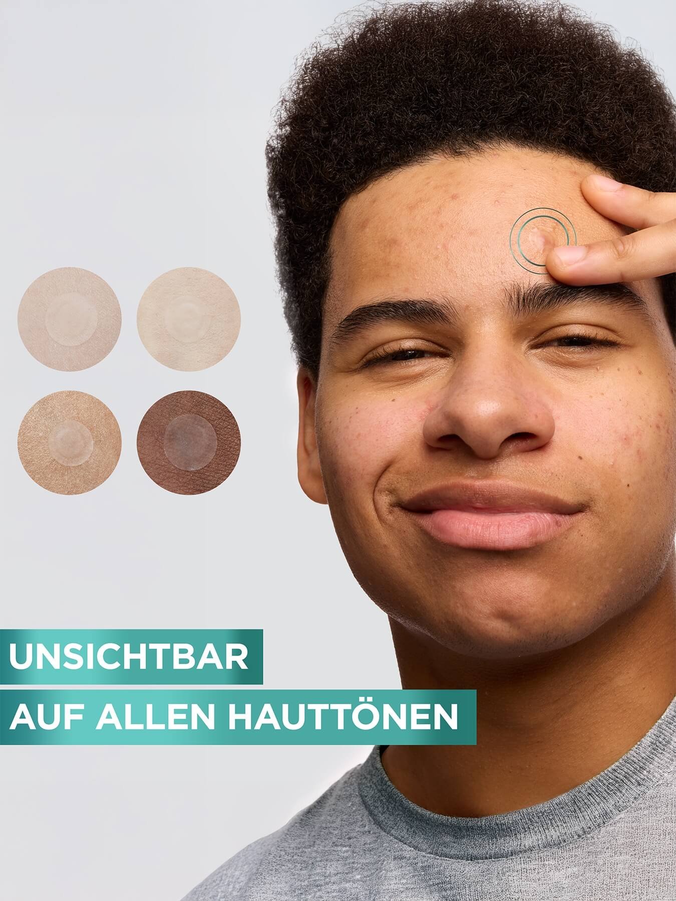 Unsichtbar auf allen Hauttönen, Produktanwendung