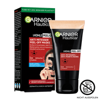 Hautklar Anti-Mitesser Peel-Off Maske Produktbild und Verpackung