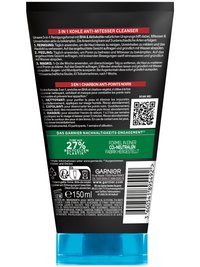 3-in-1 Anti-Mitesser Reinigung, Peeling und Maske - Produkt Rückansicht