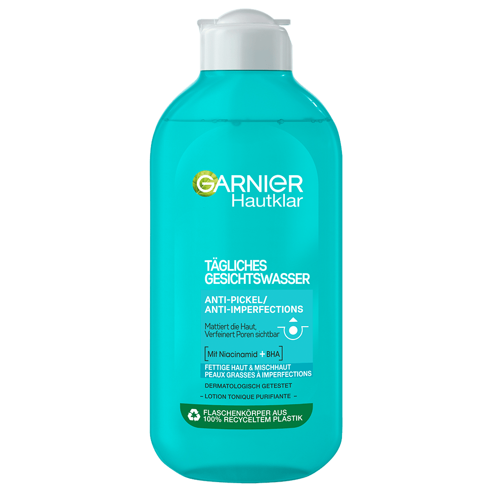 Hautklar Tägliches Anti-Pickel Gesichtswasser Produktbild