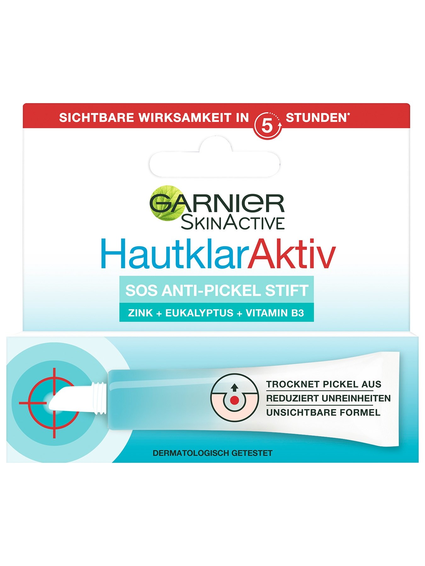 Garnier Hautklar S.O.S. Anti-Pickel-Stift - Ansicht Verpackung