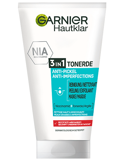 Hautklar 3 in 1 Reinigung + Peeling + Maske - Produktabbildung
