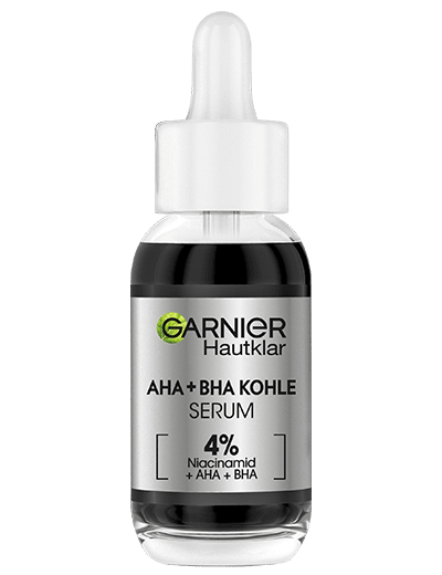 SkinActive AHA + BHA Anti-Unreinheiten Serum mit Kohle - Produktabbildung