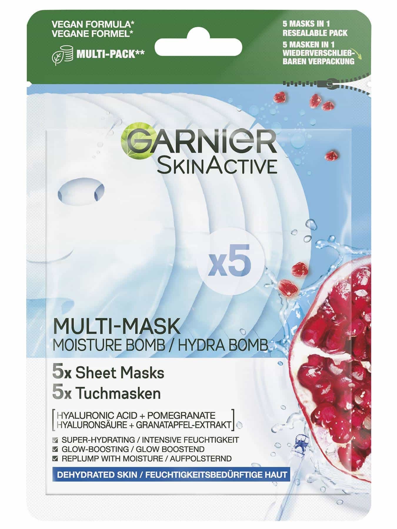 SkinActive Multi-Mask Hydra Bomb Hyaluron | Garnier