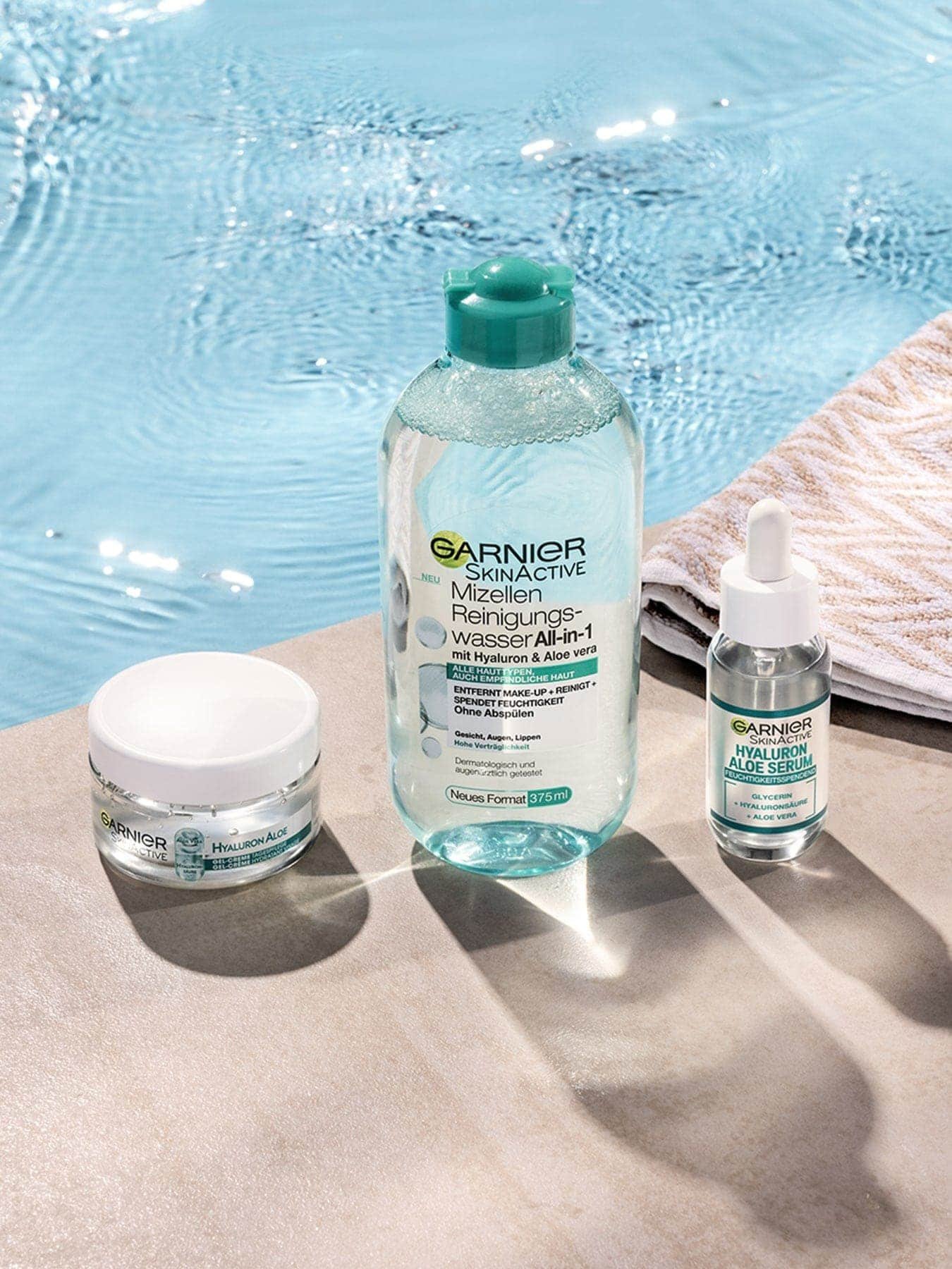 Mizellen All-in-1 mit Hyaluron & Aloe Vera Produktreihe