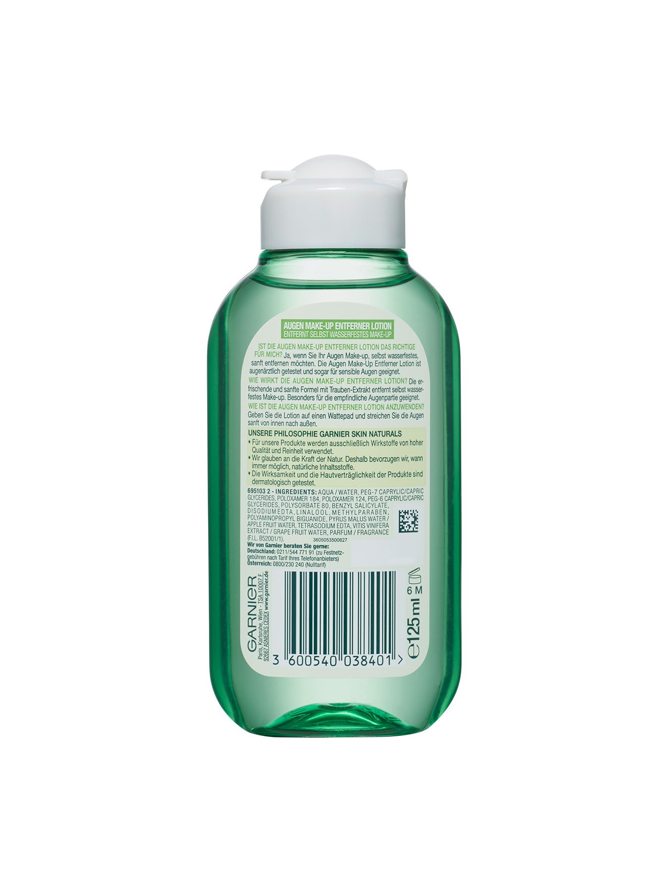 Augen-Make-up-Entferner-Lotion-Clean-and-Fresh-Mizellen-Reinigungswasser-125ml-Rueck-Garnier-DE-gr