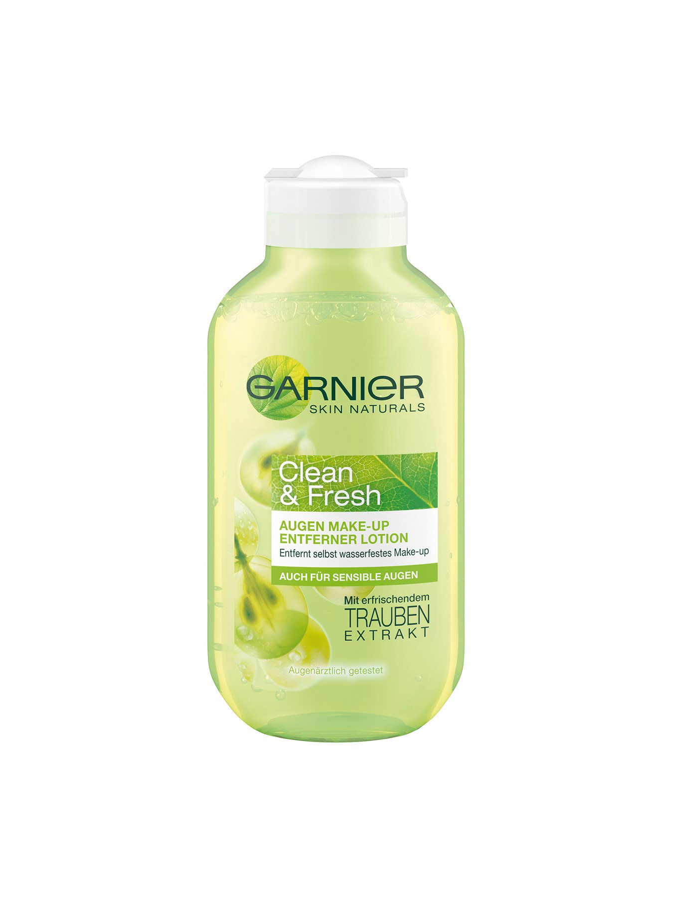 Augen-Make-up-Entferner-Lotion-Clean-and-Fresh-Mizellen-Reinigungswasser-125ml-Vor-Garnier-DE-gr