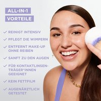 Lächelnde Frau und All-in-1 Vorteile des Mizellenwassers