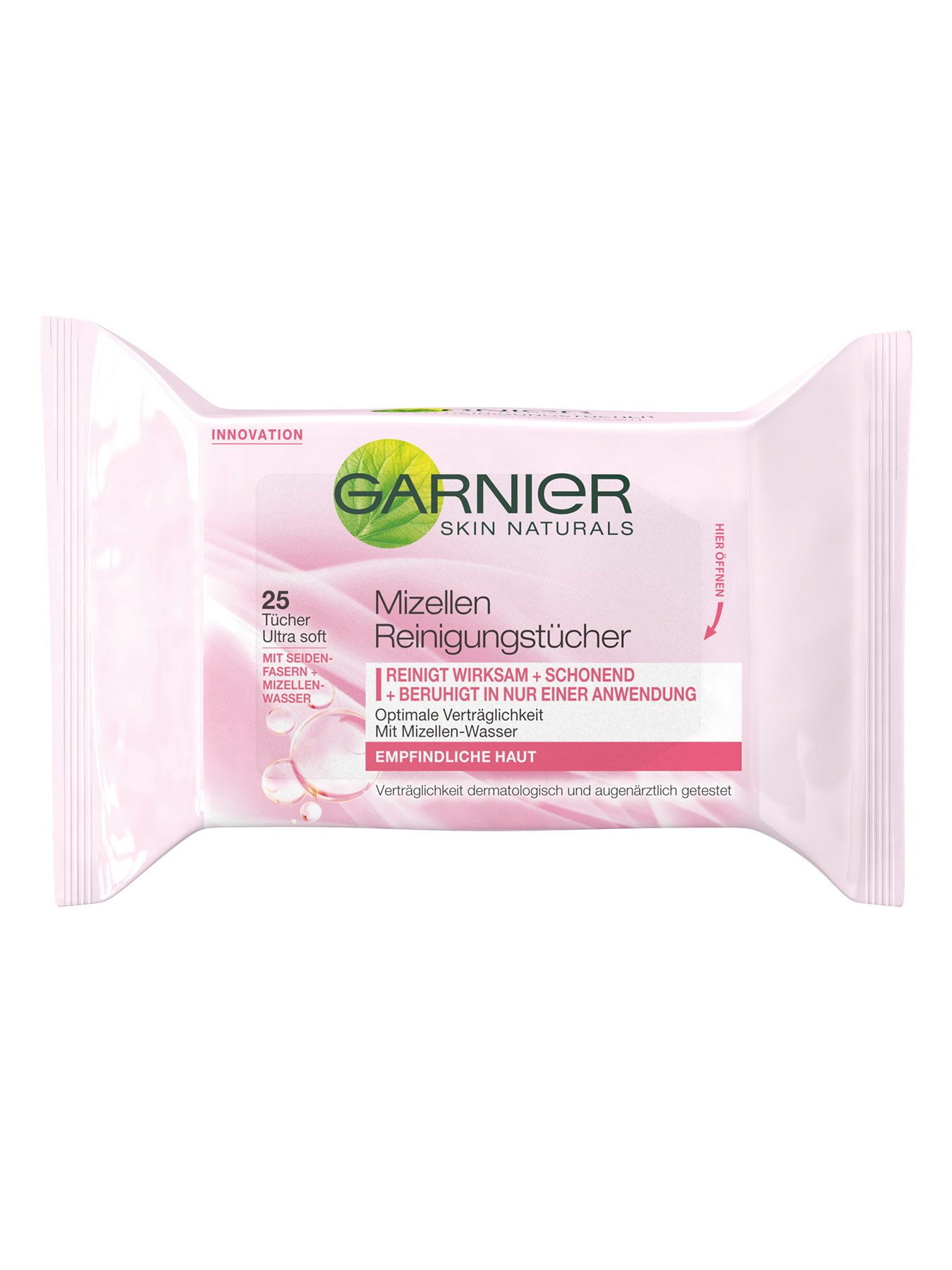 Mizellen-Reinigungstuecher-Empfindliche-Haut-Mizellen-Reinigungswasser-25Stk-Vor-Garnier-DE-gr