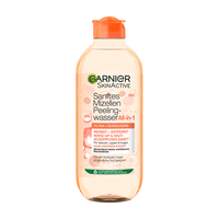Garnier SkinActive Sanftes Mizellen Reinigungswasser mit Peeling-Effekt Produktbild