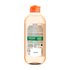 Garnier SkinActive Sanftes Mizellen Reinigungswasser mit Peeling-Effekt Rückseite