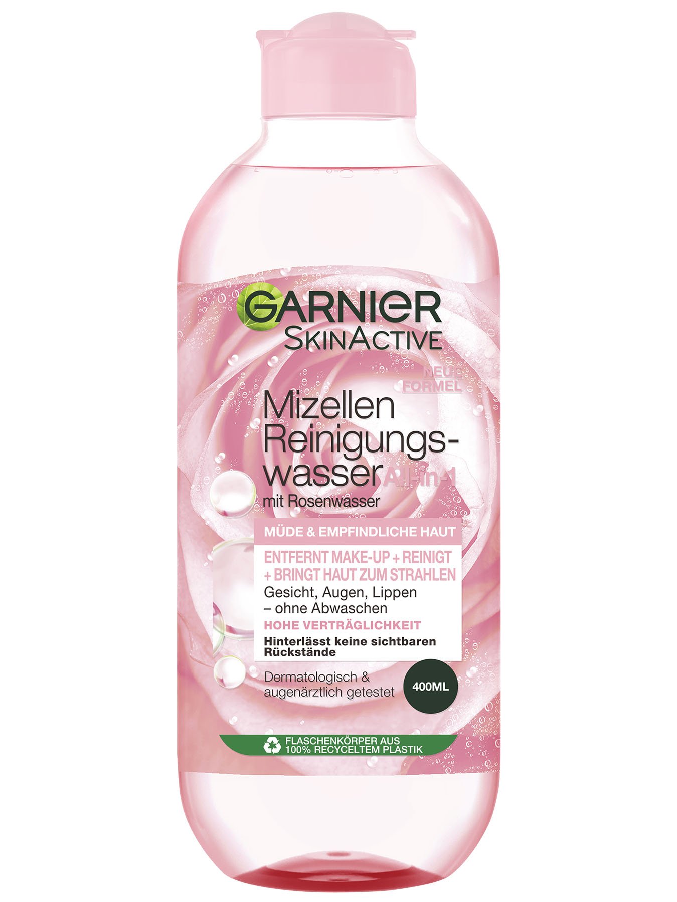 Schonende Reinigung & Feuchtigkeit mit Rosenwasser | Garnier