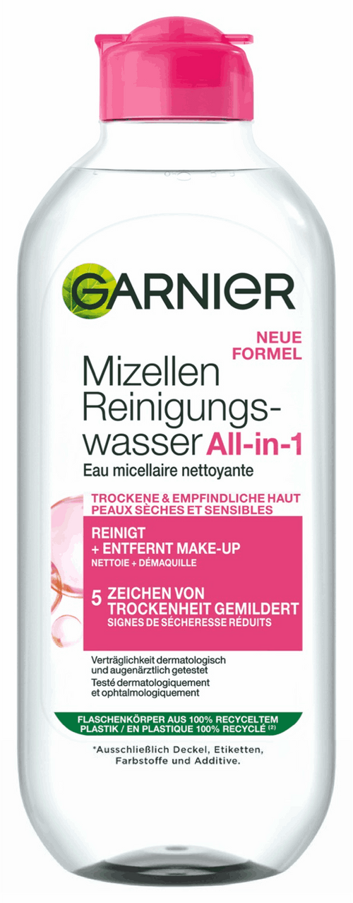Mizellen Reinigungswasser All-in-1 für trockene Haut