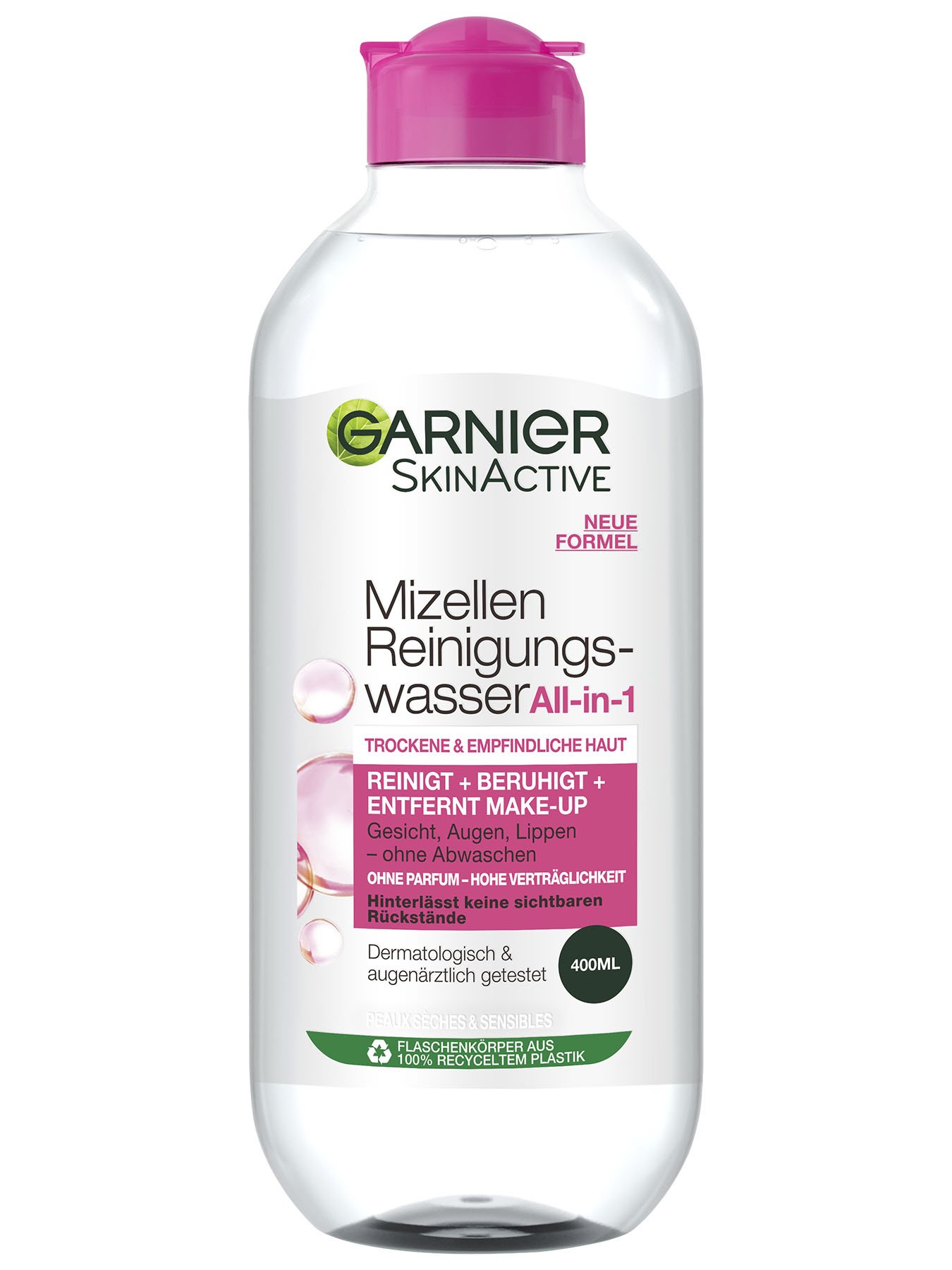 Mizellen Reinigungswasser für trockene Haut | Garnier