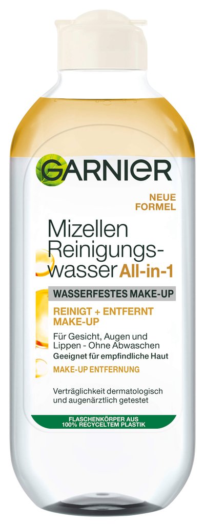 Garnier Mizellen Reinigungswasser All-in-1 Waterproof Produktbild