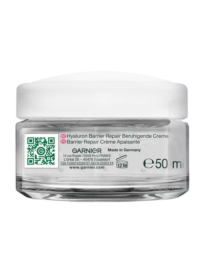 Hyaluron Barrier Repair Beruhigende Creme Rückseite
