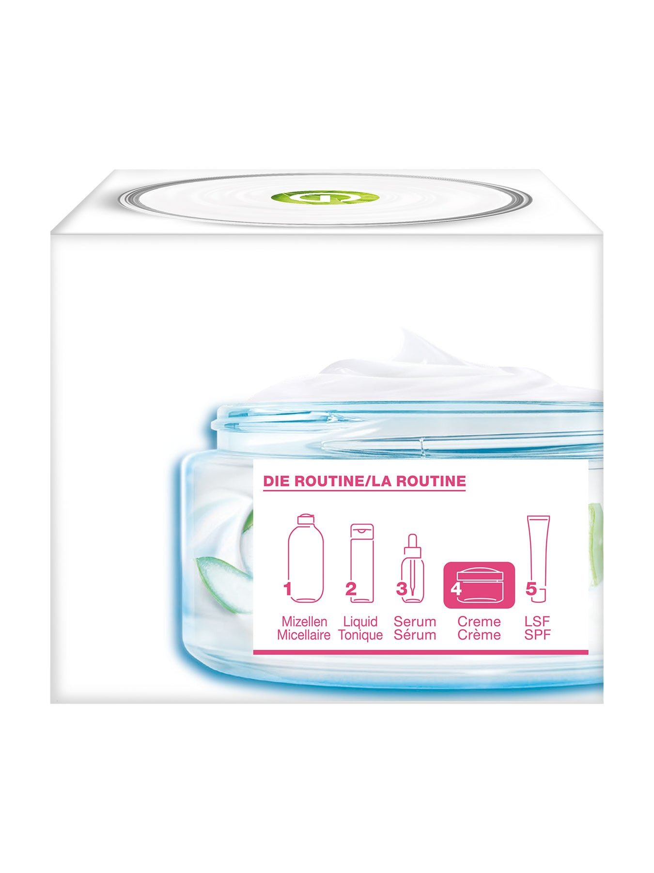 Hyaluron Barrier Repair Beruhigende Creme Seitenansicht