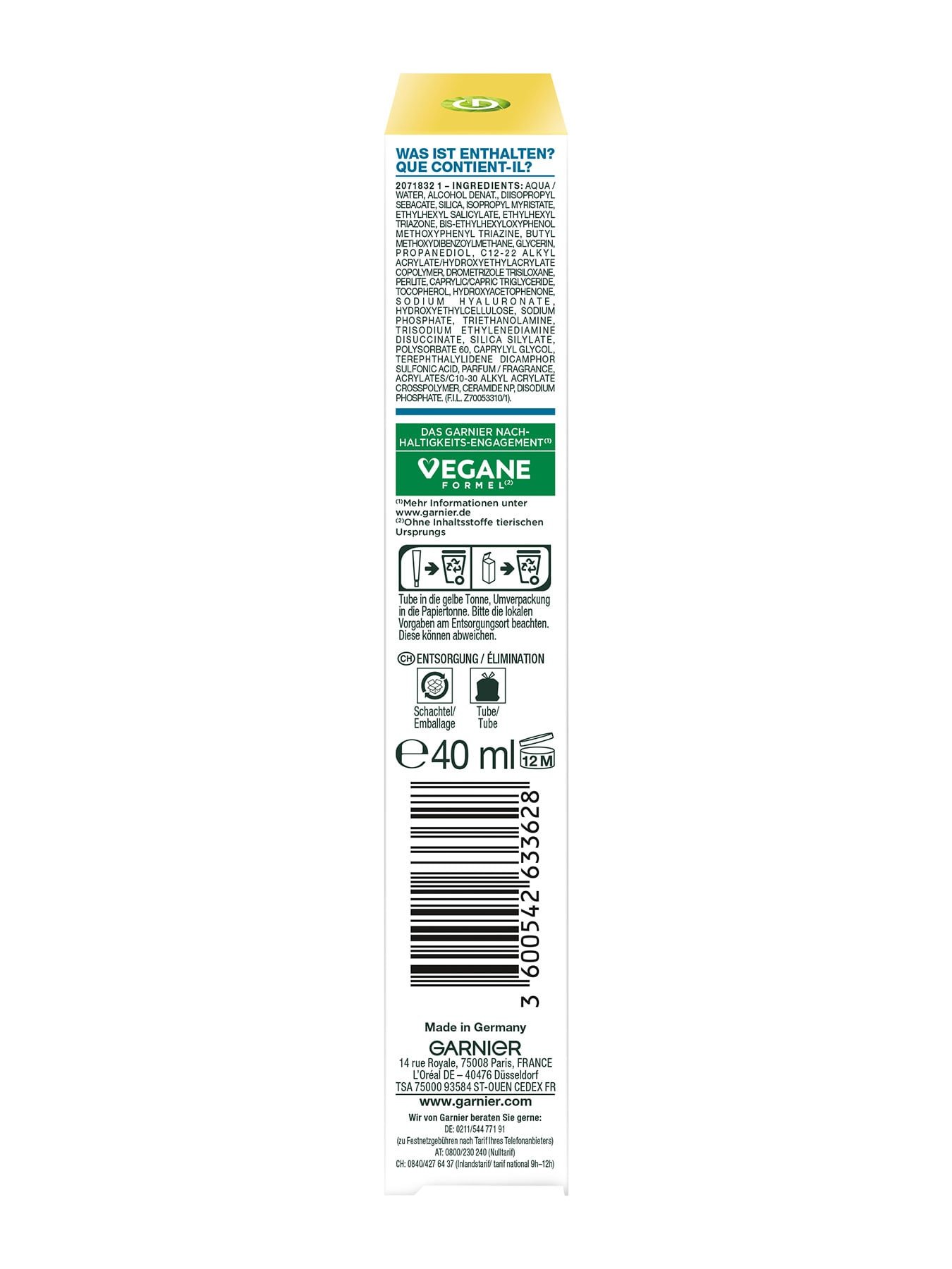 Hyaluron Barrier Protect Daily UV Fluid LSF50+ Seitenansicht