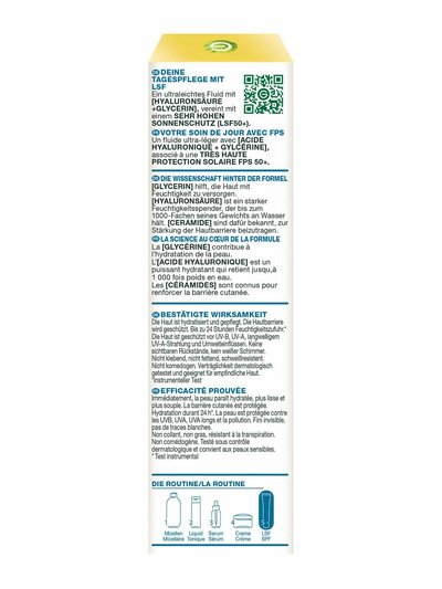 Hyaluron Barrier Protect Daily UV Fluid LSF50+ Rückansicht