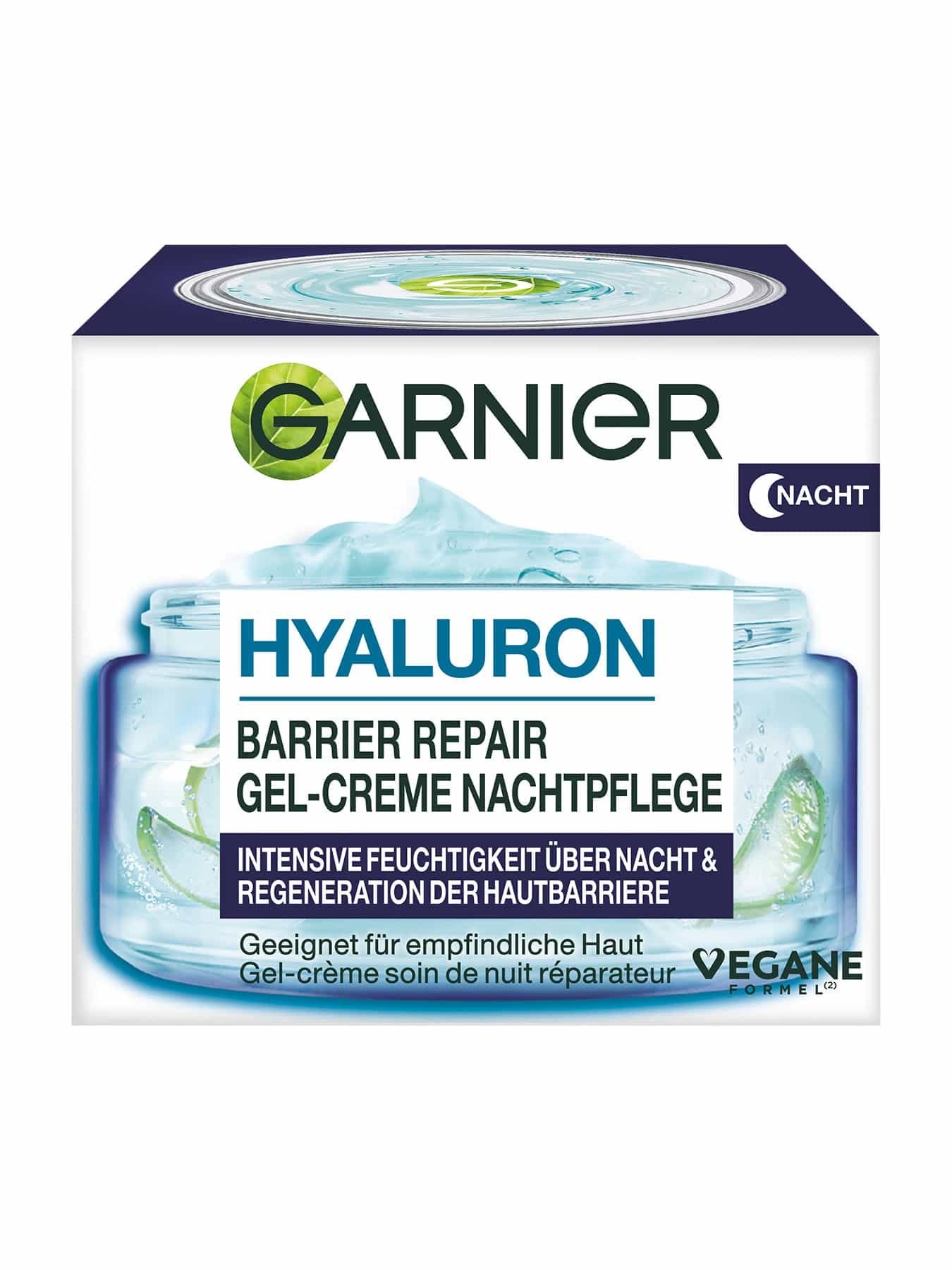 Hyaluron Barrier Repair Gel-Creme Nachtpflege Produktbild