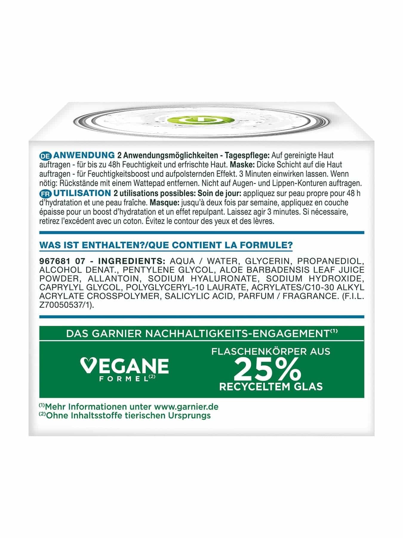 Hyaluron Barrier Repair Gel-Creme Seitenansicht