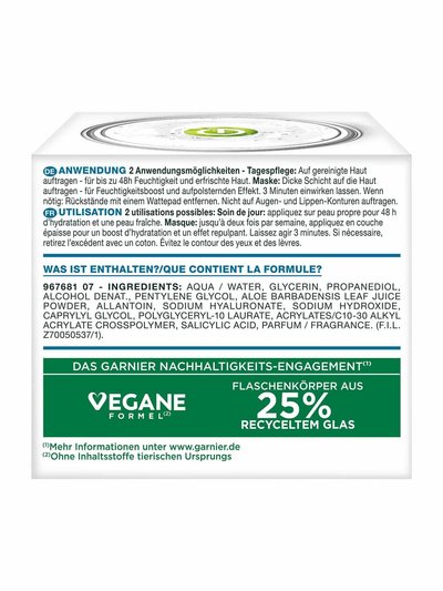 Hyaluron Barrier Repair Gel-Creme Seitenansicht