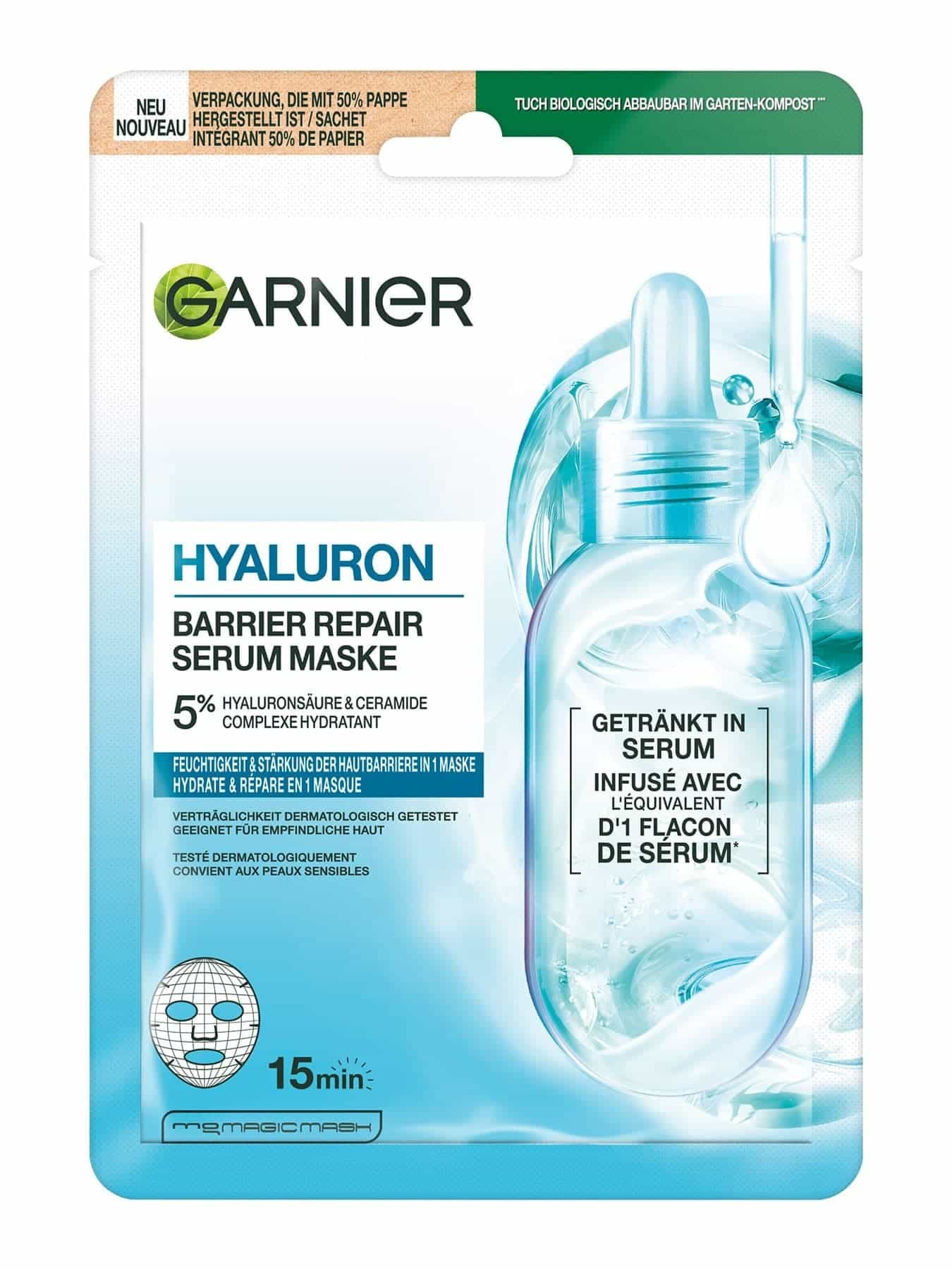 Hyaluron Barrier Repair Serum Maske Produktbild