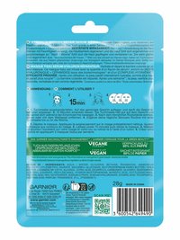 Hyaluron Barrier Repair Serum Maske Rückseite