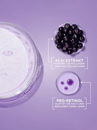 Inhaltsstoffe der SkinActive Pro-Retinol Tuchmaske