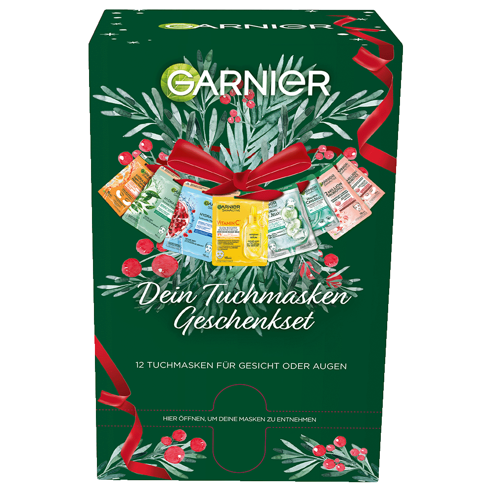 SkinActive Tuchmasken 12er Geschenkset Produktbild