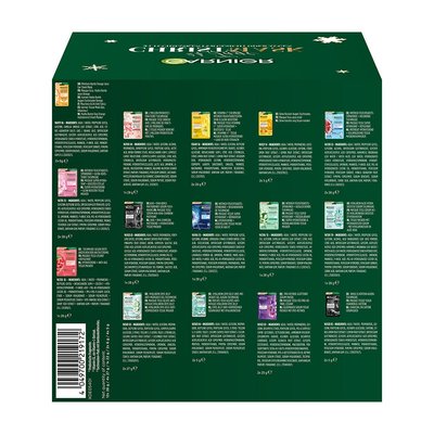 Tuchmasken 24er Adventskalender Rückseite