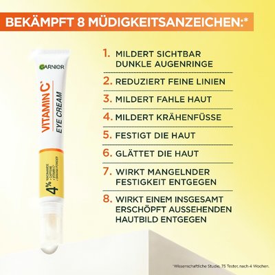 SkinActive Vitamin C Augencreme