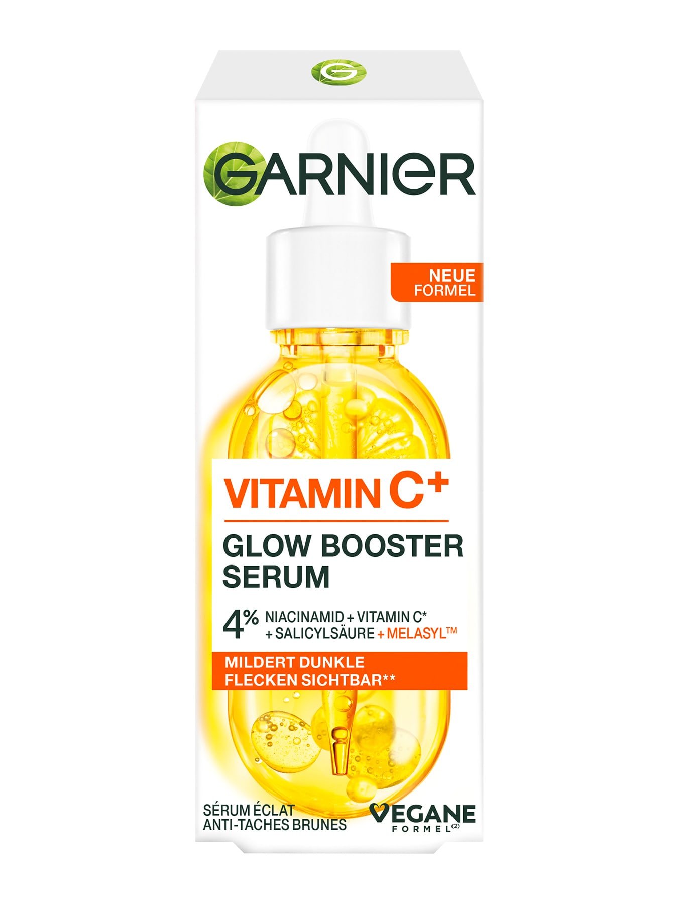 Produktverpackung Garnier Vitamin C Glow Booster